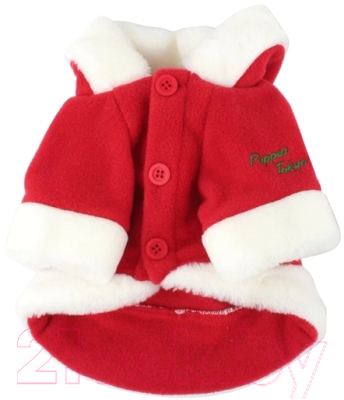 Куртка для животных Puppia Santa / PDDF-SC23-RD-3L (красный)