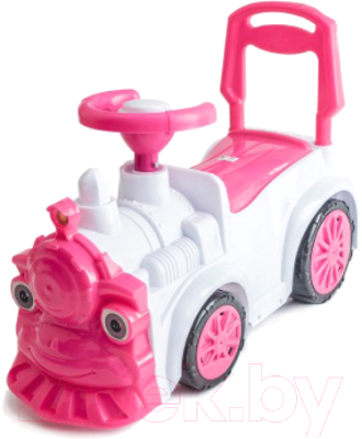 

Каталка детская Orion Toys, Белый;розовый, Паровозик / ОР761