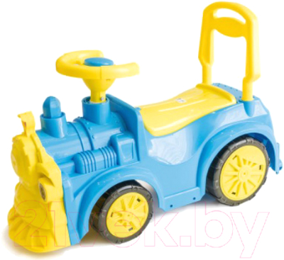 

Каталка детская Orion Toys, Желтый;синий, Паровозик / ОР761