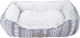 Лежанка для животных Scruffs Santa Paws / 660696 (белый/серый) - 