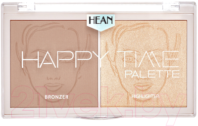 

Палетка для скульптурирования Hean, Золотистый;бронза, Happy Time Palette 01 Calm