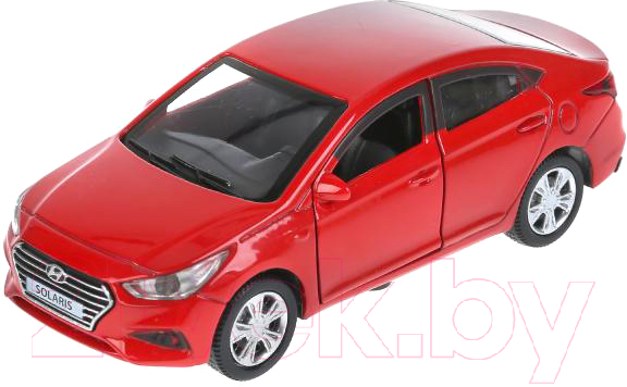 Автомобиль игрушечный Технопарк Hyundai Solaris / SOLARIS2-12-RD