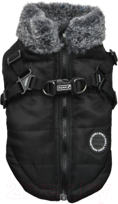 Куртка для животных Puppia Donavan / PAUD-VT1853-BK-S (черный)