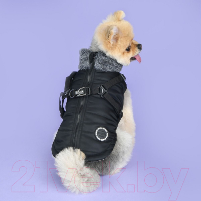 Куртка для животных Puppia Donavan / PAUD-VT1853-BK-L (черный)