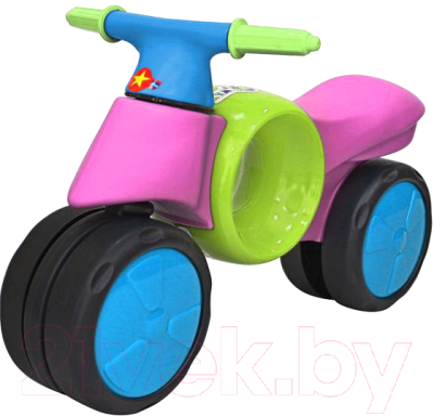 

Каталка детская Orion Toys, Голубой;розовый;салатовый, Kinder Way 11-004