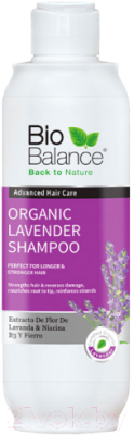 Шампунь для волос Bio Balance Органический с экстрактом лаванды для всех типов волос (330мл)