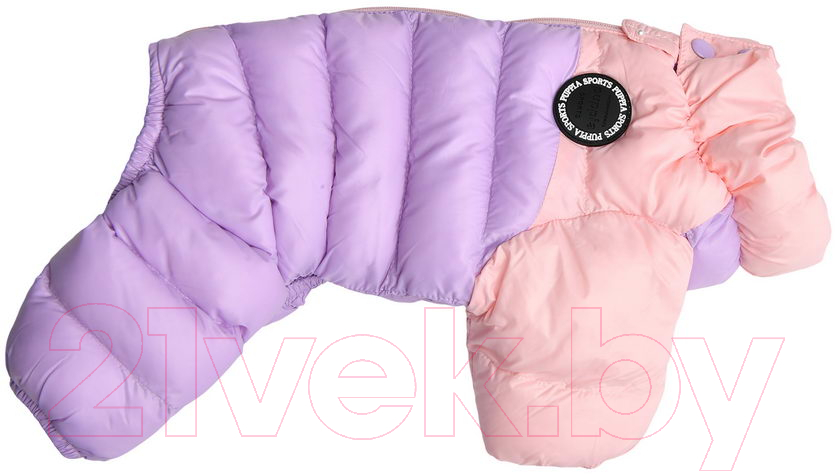 Комбинезон для животных Puppia Ultra Light Pastel / PAUD-JP1675-PK-XXL (розовый/сиреневый) — фото 4