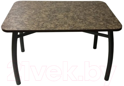 Обеденный стол Solt 120x80 (умбрия/ноги усиленные шелби-дуо черные)