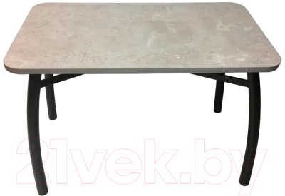 Обеденный стол Solt 110x70 (бетао/ноги усиленные шелби-дуо черные)