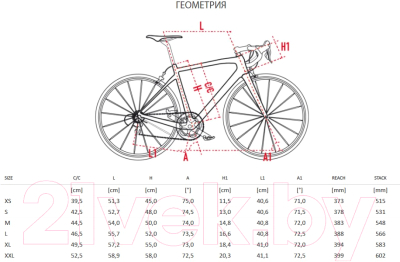 Велосипед Wilier GTR Team'21 105 Aksium / E9075RRED (M, красный)