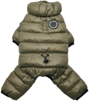 Комбинезон для животных Puppia Ultra Light Jumpesuit B / PAPD-JM1673-KH-S (хаки) - 