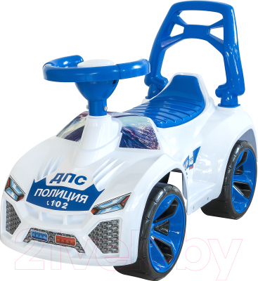 

Каталка детская Orion Toys, Белый;синий, Ламбо Police / ОР021в2