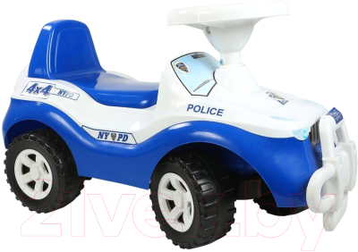 

Каталка детская Orion Toys, Белый;синий, Джипик POLICE / ОР105