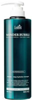 Шампунь для волос La'dor Wonder Bubble увлажняющий (600мл)