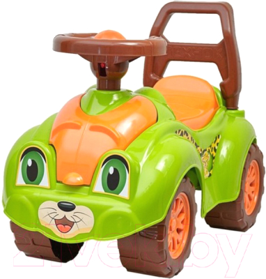 

Каталка детская Orion Toys, Зеленый;коричневый, ZOO Animal Planet. Леопард / Т3428