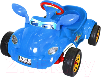 

Каталка детская Orion Toys, Синий, Молния с музыкальным рулем / ОР09-903