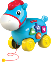 

Игрушка-каталка, Лошадка. Веселая каталочка / AZ-2579
