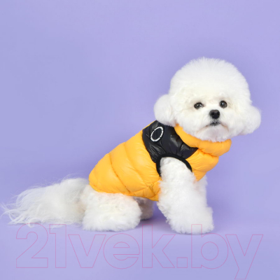 Жилетка для животных Puppia Ultralight 2Colorway / PAUD-VT1674-YE-M (желтый)