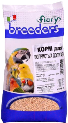 

Корм для птиц Fiory, Breeders Для волнистых попугаев / 8550