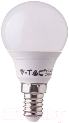 Лампа V-TAC 4 ВТ 320LM P45 Е14 2700К SKU-4123
