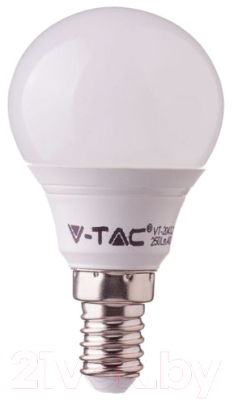 Лампа V-TAC 3Вт 250LM P45 Е14 6400K / SKU-7201