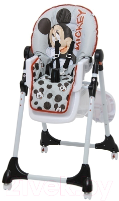 

Стульчик для кормления Polini Kids, Disney baby 470 Микки Маус