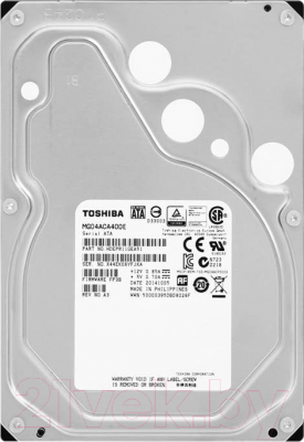Жесткий диск Toshiba Sata-III 4TB Enterprise Capacity (MG04ACA400E)