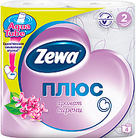 

Туалетная бумага Zewa, Плюс. Аромат сирени