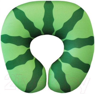 Подушка на шею Мнушки Арбуз / Апш02фру04  (зеленый)