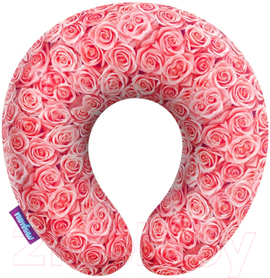 Подушка на шею Мнушки Чайные розы / H3434C1701A005PN (розовый)