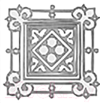 Вставка Grasaro Marble Classic G-270/G/T04 (70x70, белый)