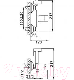 Смеситель Frap F2041