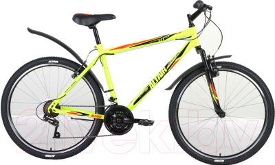 Велосипед Forward Altair MTB HT 26 2.0 2018 / RBKN8MN6P013 (17, желтый/зеленый)