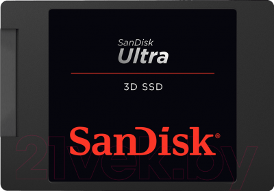 SSD диск SanDisk Ultra 3D 500GB (SDSSDH3-500G-G25)