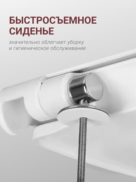Купить Унитаз напольный Santek Цезарь 1WH302415 в Борисове
