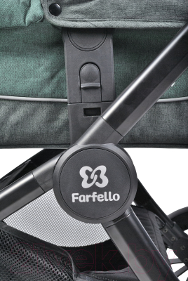 Детская универсальная коляска Farfello Baby Shell BBS 2 в 1 / BBS-13 (изумрудный)