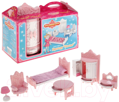 Изображение товара Комплект аксессуаров для кукольного домика Форма Сонечка. Для любимой куклы / С-127-Ф