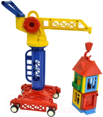 Кран игрушечный Форма Строим дом. Детский сад / С-186-Ф