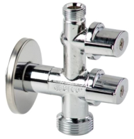 

Шаровой кран, Combi Ду 1/2х3/8х3/4 COMB5MAC