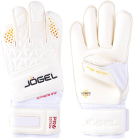 Перчатки вратарские Jogel Nigma Pro Edition Roll (белый, р-р 10) - 