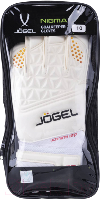 Перчатки вратарские Jogel Nigma Pro Edition Roll (белый, р-р 10)