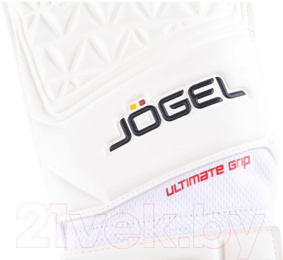 Перчатки вратарские Jogel Nigma Pro Edition Roll (белый, р-р 8)