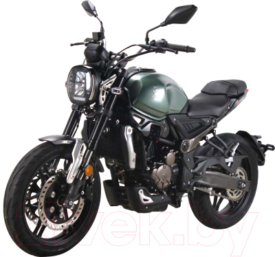 Мотоцикл Loncin Voge 300AC (черный/зеленый)