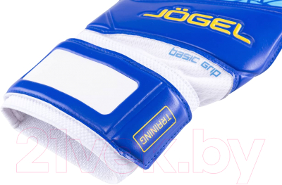 Перчатки вратарские Jogel Nigma Training Flat (синий, р-р 4)