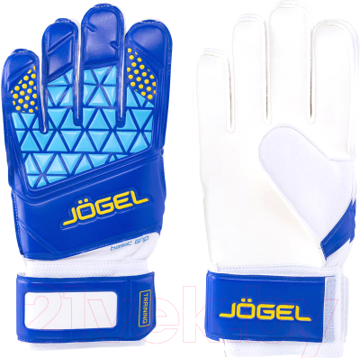 Перчатки вратарские Jogel Nigma Training Flat (синий, р-р 7)