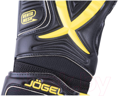 Перчатки вратарские Jogel One Wizard SL3 Roll-hybrid (черный, р-р 10)