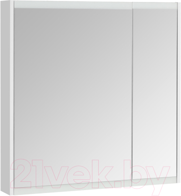 Шкаф с зеркалом для ванной Акватон Нортон 80 (1A249202NT010)