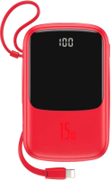 

Портативное зарядное устройство Baseus, 10000mAh PPQD-A09