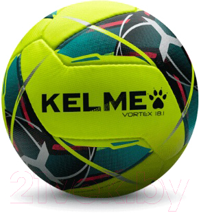 Футбольный мяч Kelme Vortex / 9886128-905 (р-р 4, желтый)
