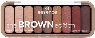 Палетка теней для век Essence The Brown Edition Eyeshadow Palette тон 30 (10г)
